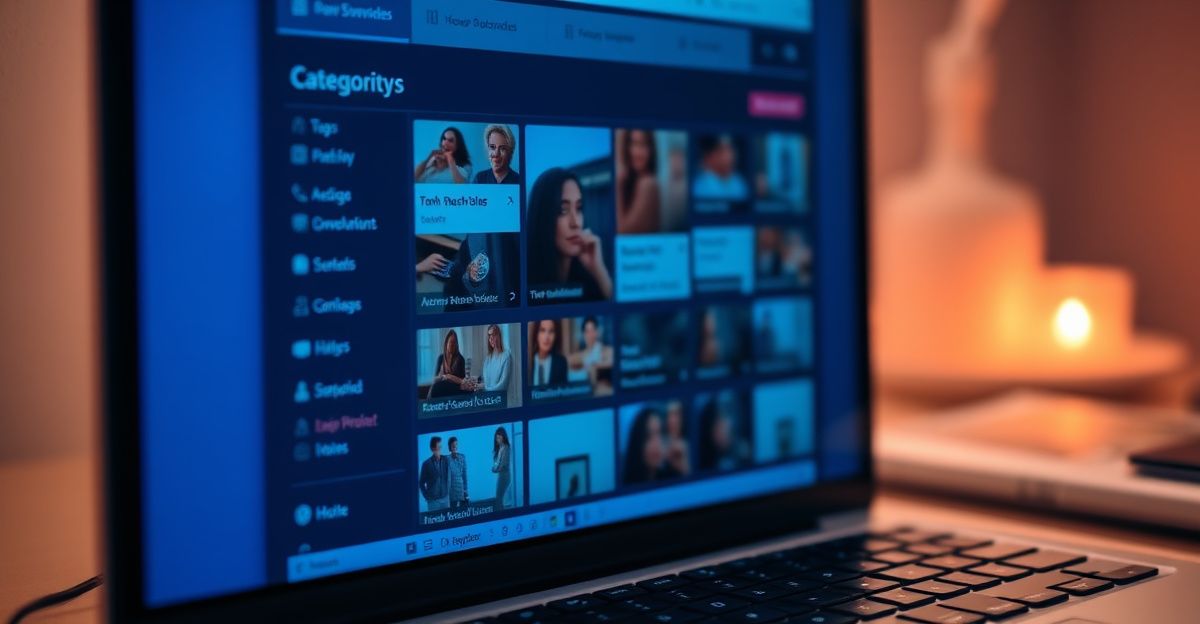 How Content Is Categorised on TushyRaw